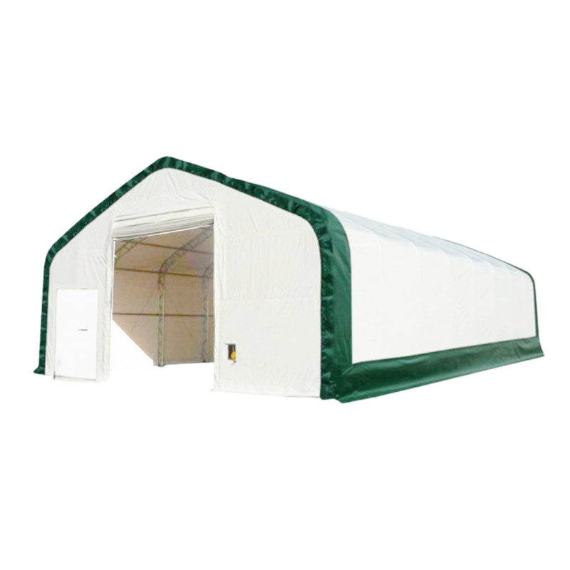 Double Truss Storage Shelter W30'xL60'xH20'