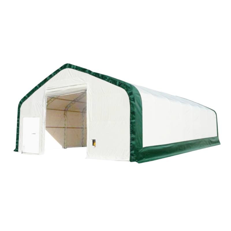 Double Truss Storage Shelter W30'xL80'xH20'