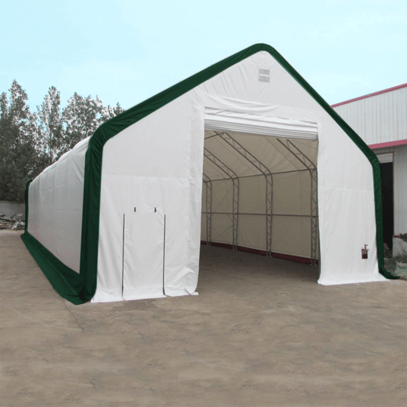 Double Truss Storage Shelter W40'xL80'xH21'