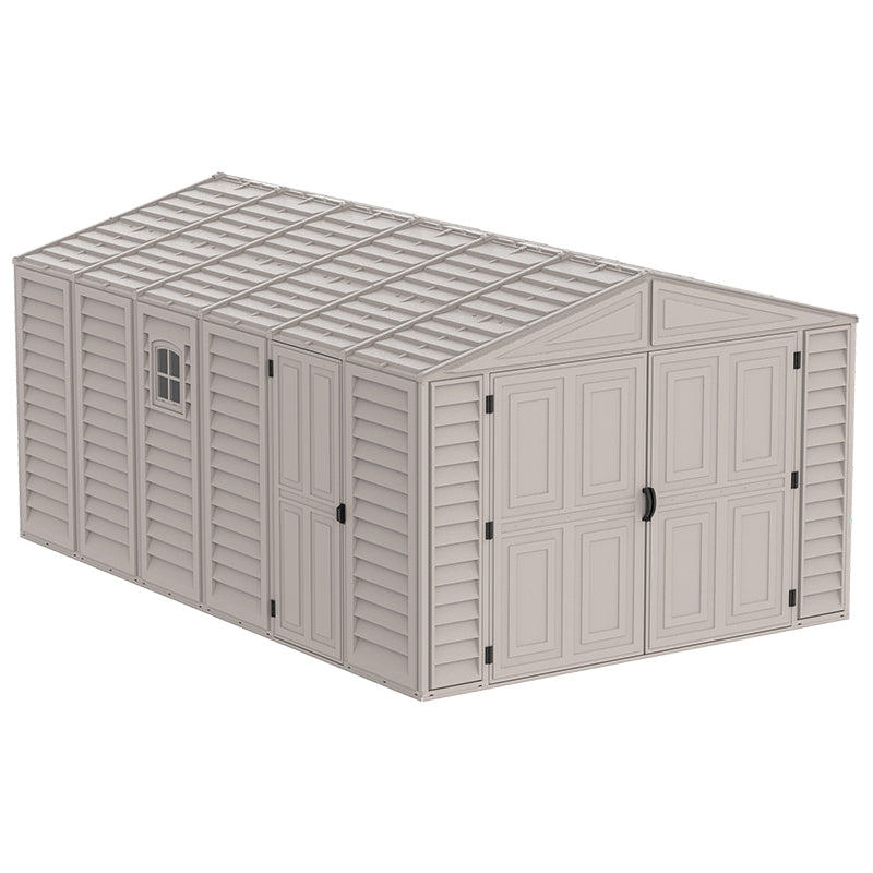 DuraMax 10.5x15.5 ft Vinyl Garage storage 01