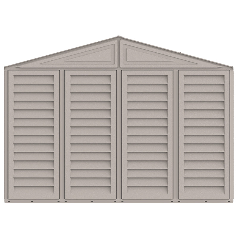 DuraMax 10.5x15.5 ft Vinyl Garage storage 010