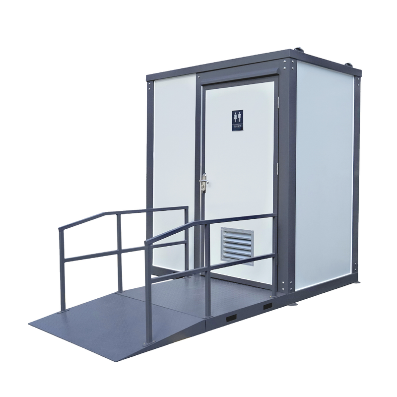 Handicap-Accessible Portable Restroom for Disabled