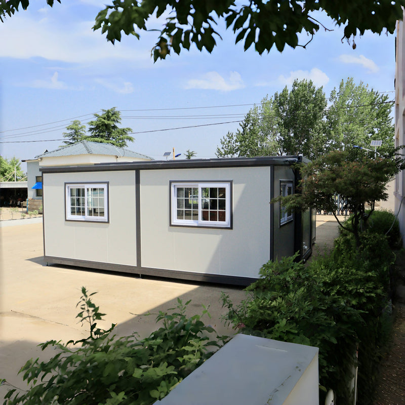 Expandable Prefab House 19ft x 20ft with Cabinet