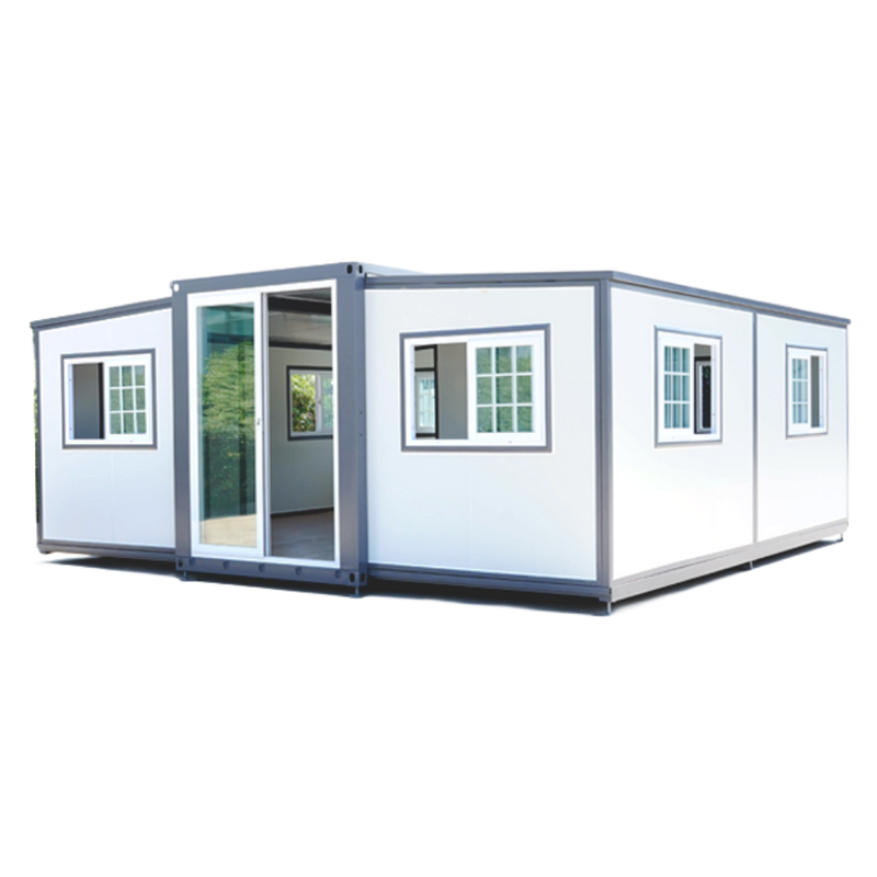 Bastone Mobile Expandable Prefab House 19ft x 20ft with Cabinet