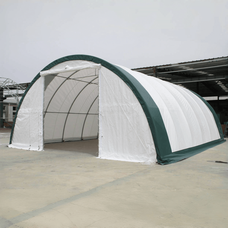 Single Truss Arch Storage Shelter W30'xL40'xH15'