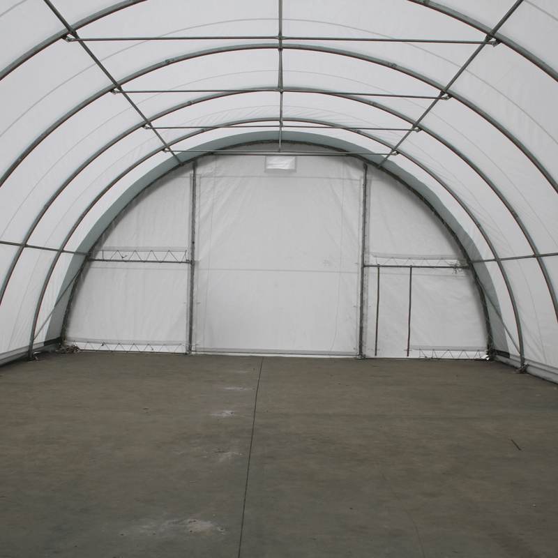 Single Truss Arch Storage Shelter W30'xL40'xH15'