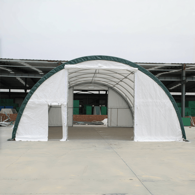 Single Truss Arch Storage Shelter W30'xL85'xH15'