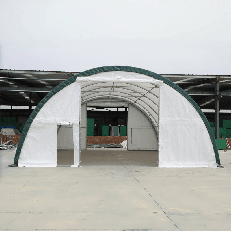 Single Truss Arch Storage Shelter W40'xL80'xH20'