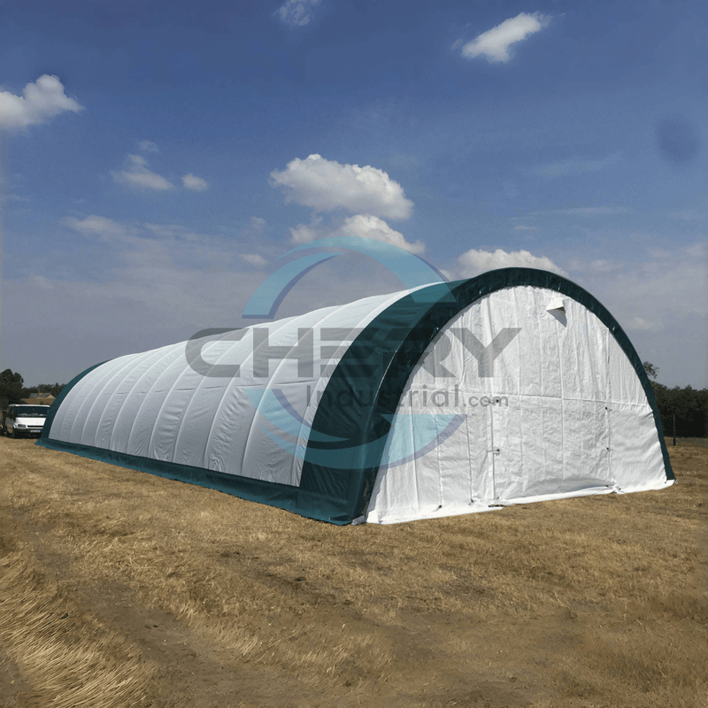 Single Truss Arch Storage Shelter W40'xL80'xH20'