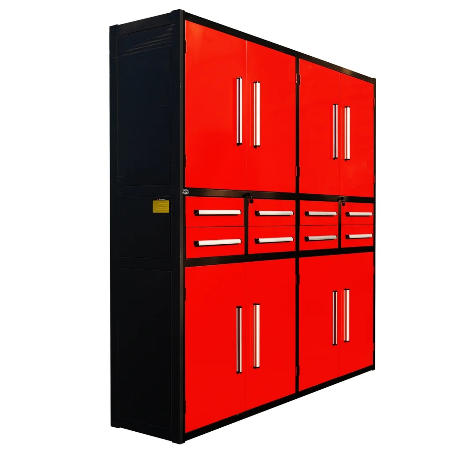 7ft Storage Cabinet (8 Drawers & 8 Cabinets)#color_red