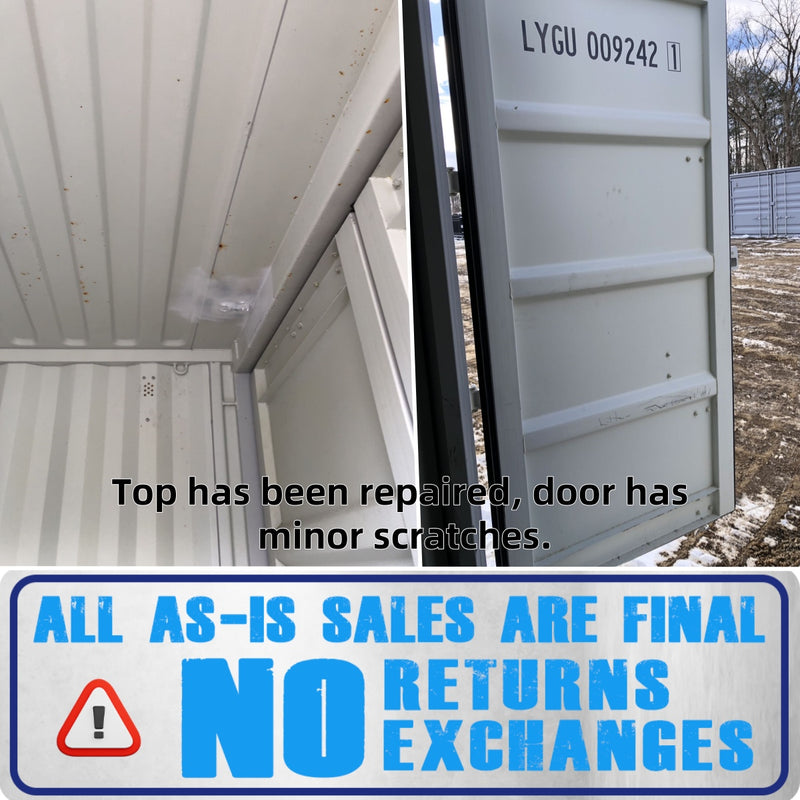 [AS-IS] 40ft Shipping Container for Sale, with 4 Side Doors