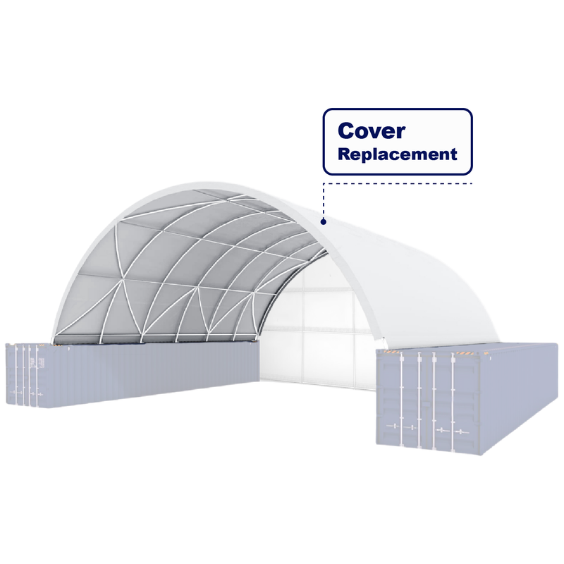 Cover Replacement for Container Shelter