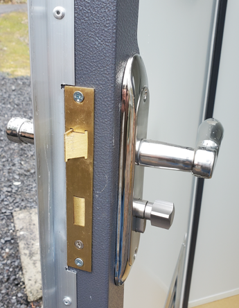 Lock for Portable Restroom, Unique Key