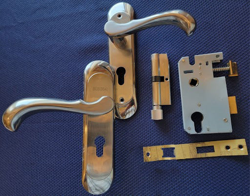 Lock for Portable Restroom, Unique Key